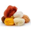 Supplies Foam Mat Wood Handle DIY Crafts Wool Roving Sewing Tool Set Felting Needle Felting Kit