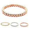 Exquisite Elastic Bracelet Colorfast Copper Delicate