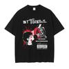 Футболки с принтом My Chemical Romance и Chainsaw Man Оверсайз Y2k Мужские Женские С коротким рукавом Высокое качество Уличная одежда Женская Мужская Футболка