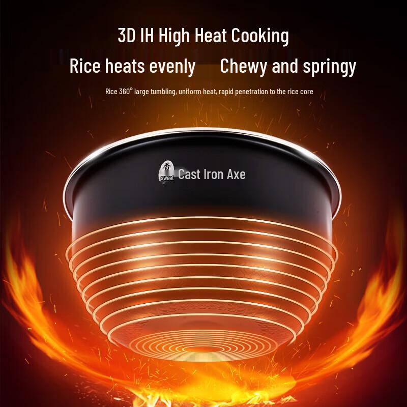 Midea Умная рисоварка IH Slim V Series Pro 5 л, китайская вилка (адаптер в комплекте)