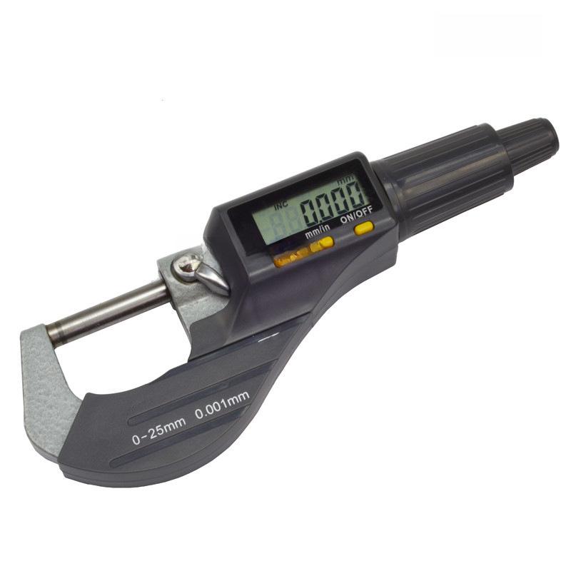 Оригинальный цифровой микрометр Hobbit, 0-25 мм, точность 0,001 мм