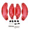 4 Pcs 19in 20in Wheel Hub Caliper Covers Aluminium Alloy Disc Brake Caliper Guard Protector Cover