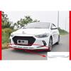Передний бампер автомобиля, передняя лопата для Hyundai Elantra, передняя губа, полоса против столкновений и царапин