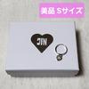 [USED] BTS Jin RUNSEOK JIN JAPAN Heart Ring, Size S