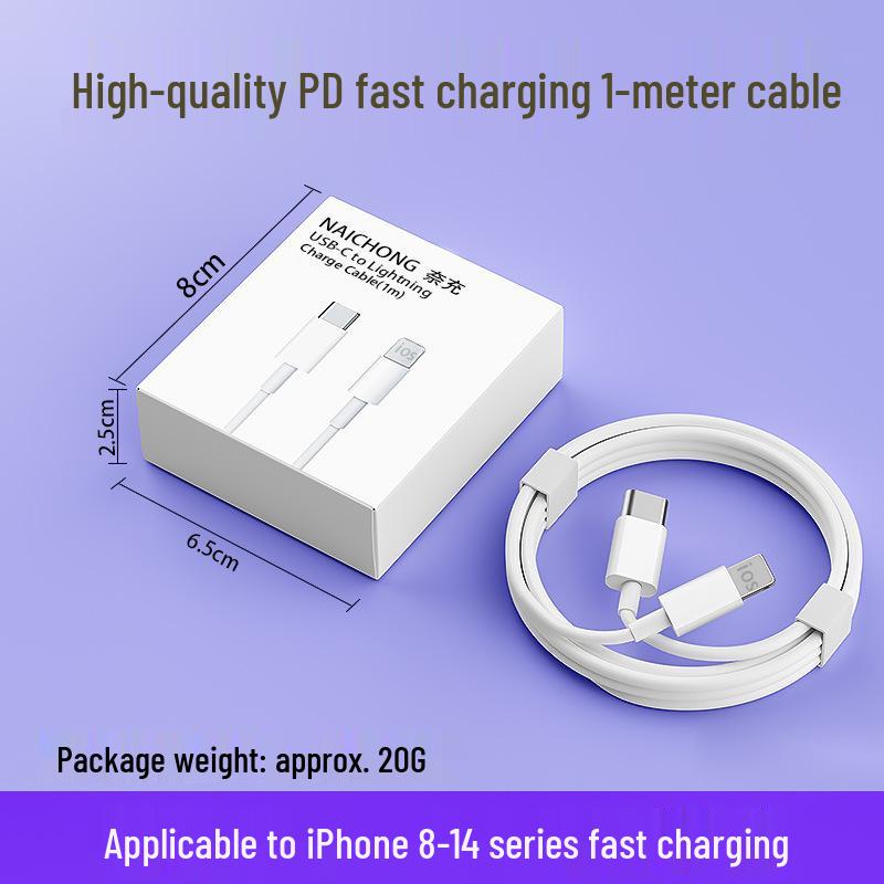 30-ваттное PD-зарядное устройство из нитрида галлия для устройств Apple - Сертифицировано 3C, Новая стандартная головка для быстрой зарядки