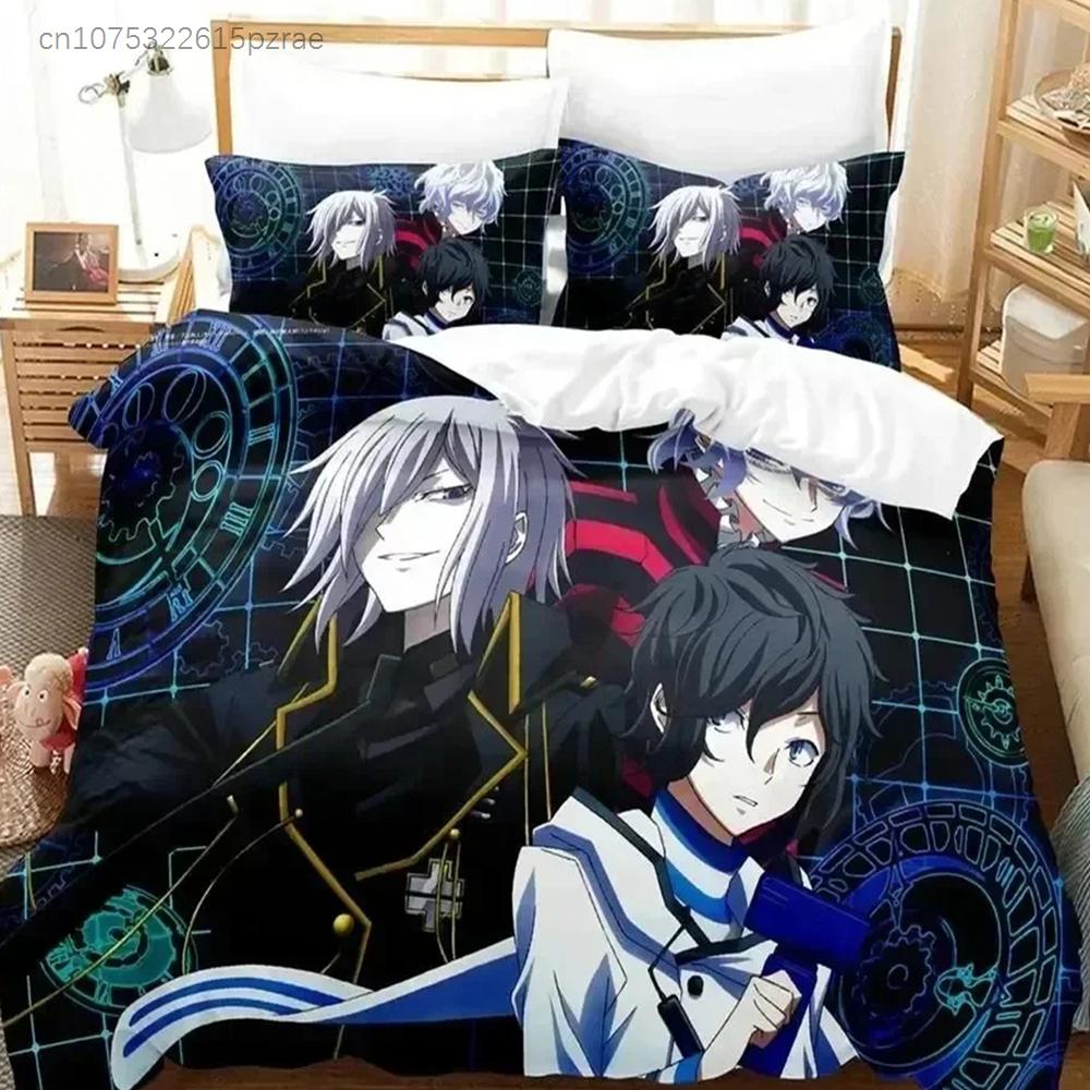 3D Печать Аниме Devil Survivor Комплект Постельного Белья Пододеяльник Комплект Постельного Белья Чехол для Одеяла Наволочка Королева Мальчики Взрослый Комплект Постельного Белья
