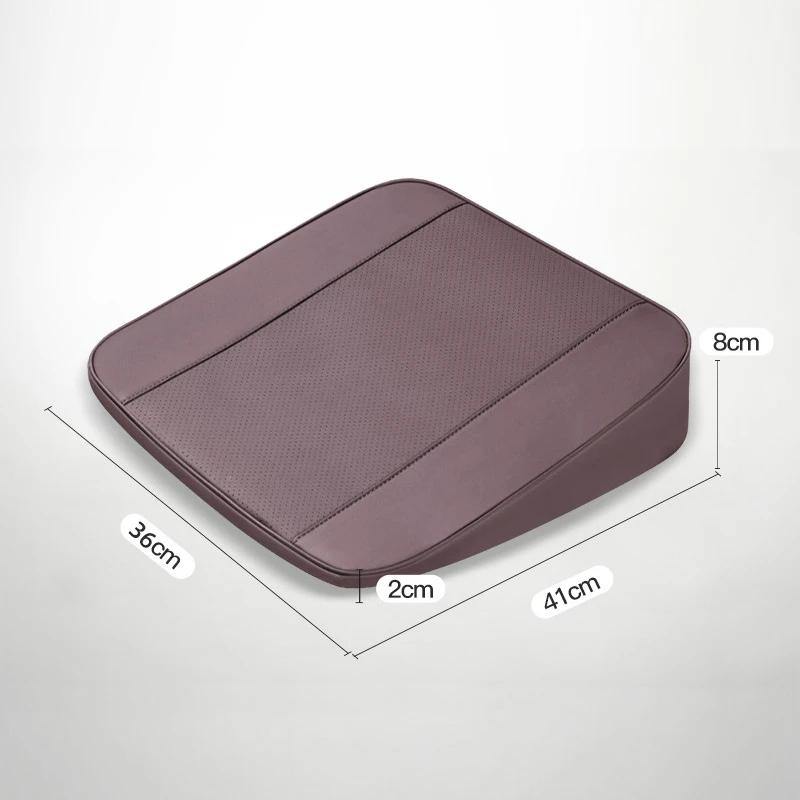 1 шт. автомобильная подушка для сиденья, портативная дышащая подушка для сиденья, утолщенные накладки на заднюю часть автомобиля, универсальные четырехсезонные автомобильные аксессуары