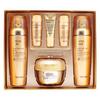 Intense Care Gold 24K Snail 6 Items Skin Care Set(Toner+Serum+Emulsion+Cream)