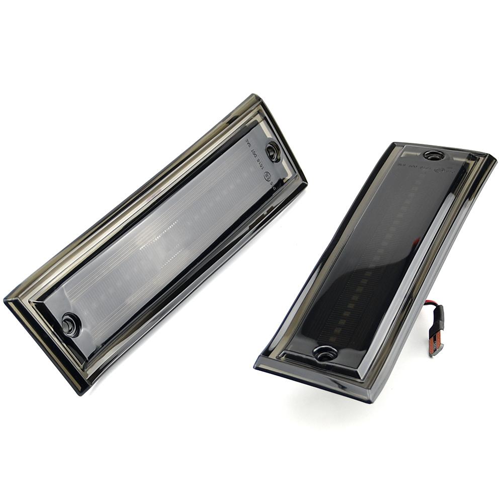 2 шт. светодиодный динамический боковой габаритный указатель поворота для Chevrolet C/K Tahoe Suburban Silverado GMC Yukon