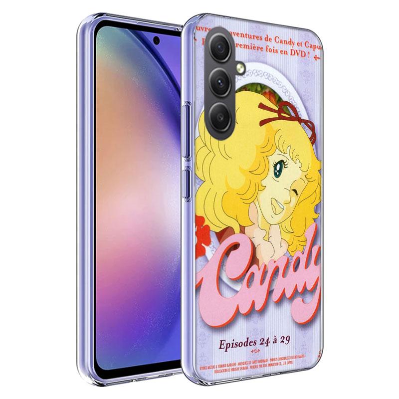 Чехол для телефона Candy Candy 90s Anime для Samsung A17 A56 A55 A35 A36 A26 A25 A15 A16 Galaxy Note 20 10 9 8 A70 A50 A40 A30 A20E A71