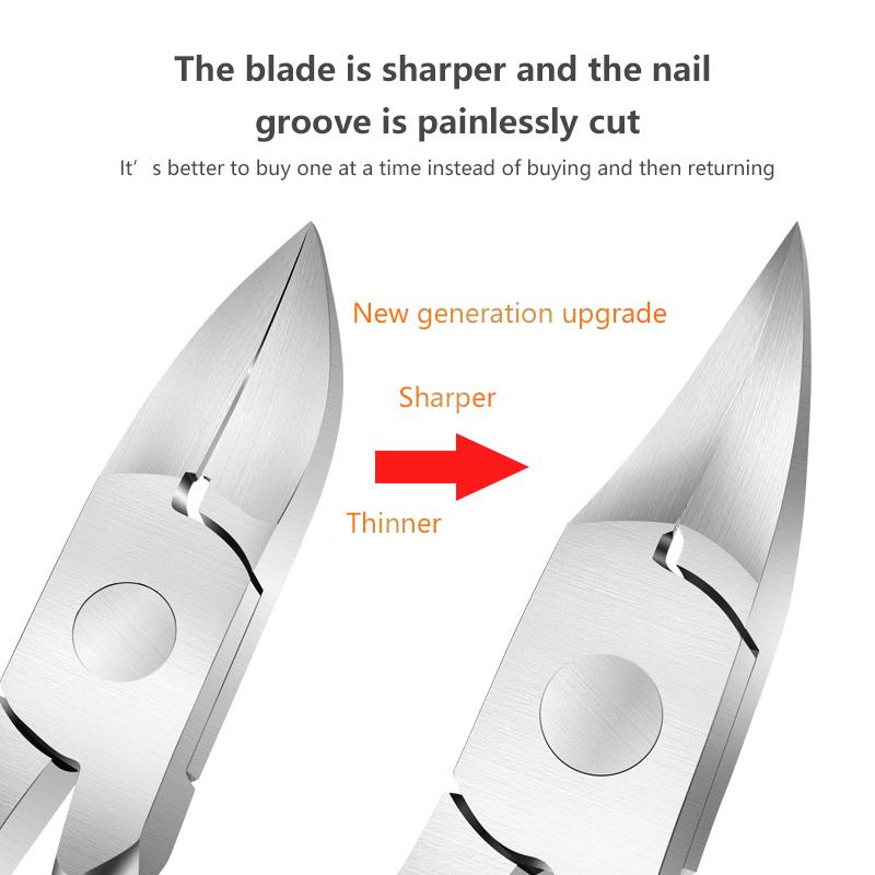 1 шт. Щипчики для ногтей на ногах, коррекция толстых ногтей, вросших ногтей, щипчики для омертвевшей кожи, уход за ногтями, педикюр, плоскогубцы, резак, ножницы