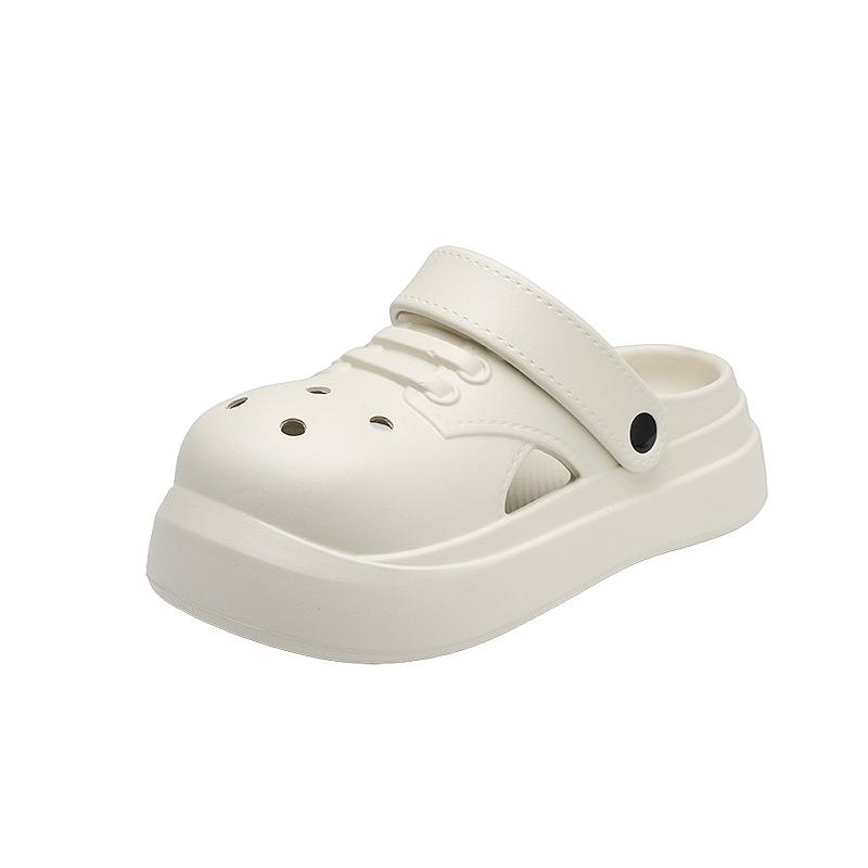 Fashion 2024 New Baotou Men's and Women's Sandals Fashion Leisure Outdoor Beach Shoes Thick Soles Comfortable Slippers Flip Flops Women