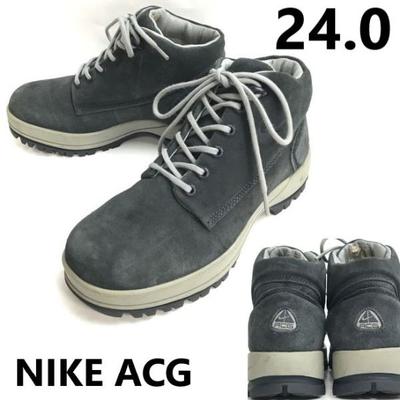 ACG ALL CONDITIONS GEAR походные ботинки 24 женские серые кожаные кроссовки(ИСПОЛЬЗОВАЛ)