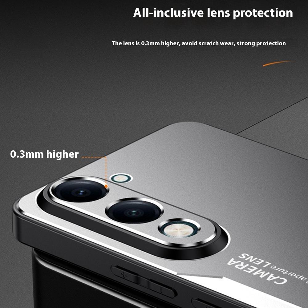 Для телефона vivo Y04 4G/Y29s 5G Чехол из алюминиевого сплава ТПУ ПК Задняя крышка