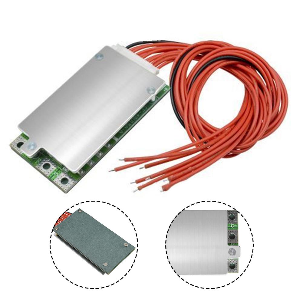 Плата защиты аккумулятора 10S 36V-42V 15A для самоката с радиатором и включенной платой защиты литиевой батареи 60 x 33 x 10 мм