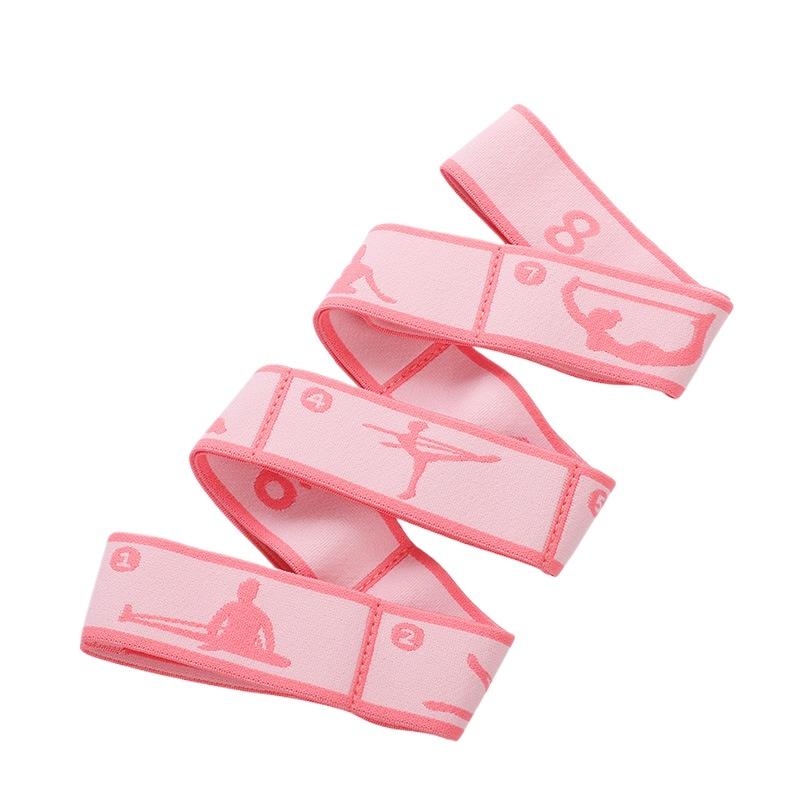 Многофункциональный вспомогательный растягивающийся пояс для танцев и йоги для взрослых, эластичные ленты для латинских тренировок, резинки для начинающих, пилатеса, йоги