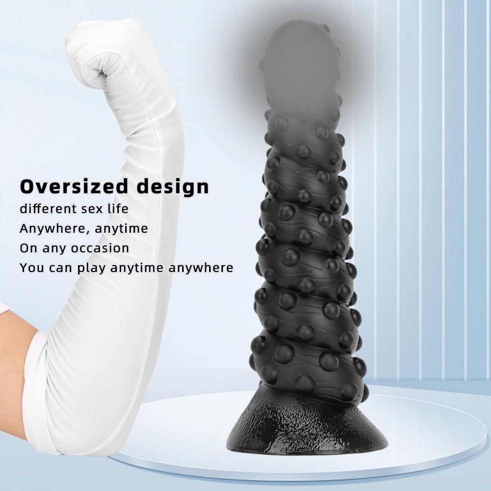 Tsukitoy Анальная анальная пробка с присоской Очень толстый дилдо диаметром 5 см или анальные бусины для мужчин и сделанный из анального СМ унисекс анальный дилдо, чашка, бугорки,