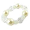 [E3178] - Bracelet 'Sissi' White