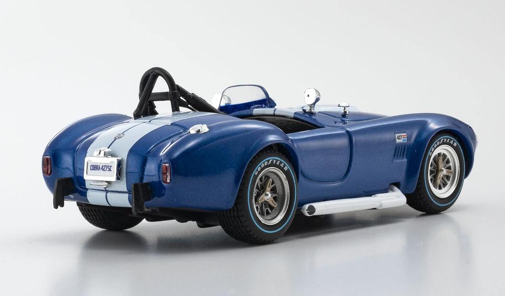 Kyosho Original Shelby Cobra 427 Racing Screen Blue Готовый продукт KS03019MBL 1/43 S/C
