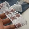 Sweet Lace Waistband for Women Adjustable Long Gauze Ribbon Bow Tie Belt Dress Jeans Accessory for Party Wear