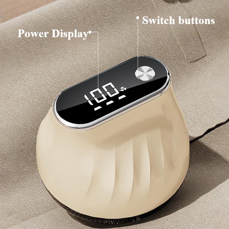 Fabric Shaver Lint Remover for Clothes Rechargeable Lint Shaver with LCD Display Sweater Shavers To Remove Pilling Fuzz Remover