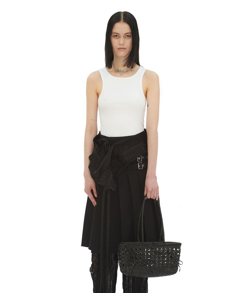 Osoi Biscuit Shoulder Bag [Black]