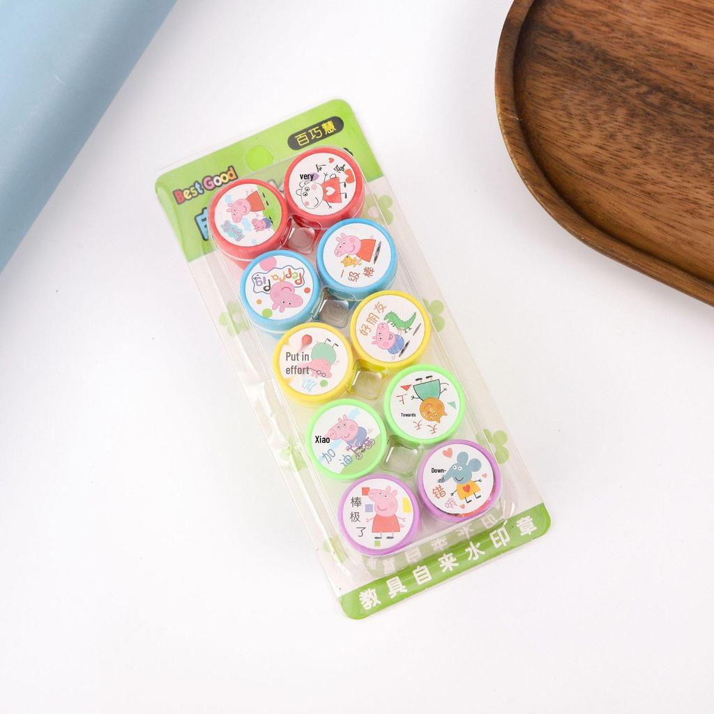 Креативный штамп для журнала Langlang Mountain Little Monster & Toad Pig Spirit Clear - Детский приз
