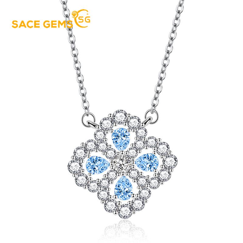 Sace Gems Женский кулон из медного сплава с цирконом, модный подарок