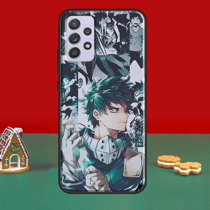 Чехол Deku Izuku Midoriya My Hero Academy для Samsung A52 A12 A22 A32 A42 A72 A51 A71 A50 A70 A41 A31 A11 A21S A52S, мягкий чехол