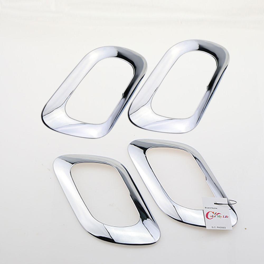 Цвет My Life ABS хром внутренняя дверная ручка защитная накладка наклейка для Peugeot 3008 2013 2014 2015 аксессуары