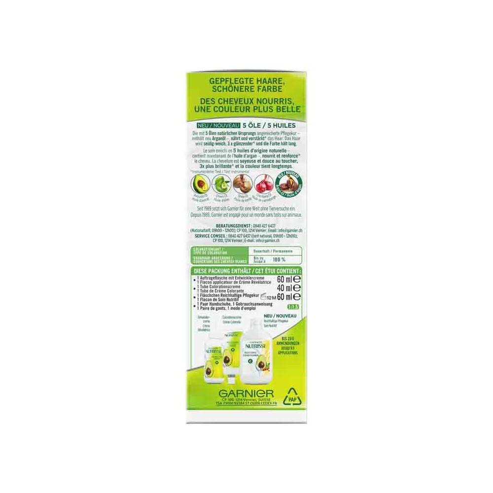 Garnier - Coloration Permanente Nutrisse Ultra Crème -