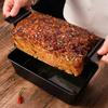 Meatloaf Pan Non-Stick Bread Baking Pan With Detachable Drain Tray Heat Resistance Baking Loaf Tin Multipurpose Heavy-Duty