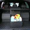 Collapsible Car Trunk Storage Box High Capacity Organizer In The Car PU Leather Trunk Tool Box Auto Accessories Storage Bag