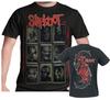 Футболка Slipknot Новые маски Черная Официальная Новая
