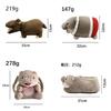 Плюшевая игрушка Бегемот Му Денг из короткого плюша для детей Декор детской комнаты