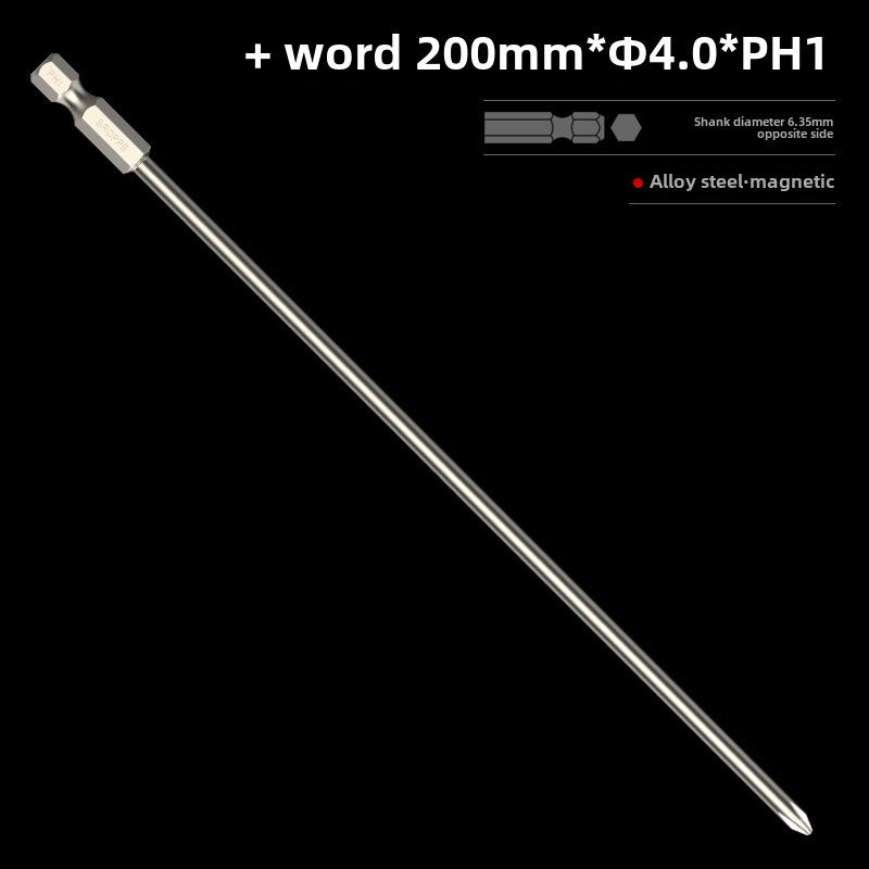 Магнитная крестовая отвертка BROPPE с электрической дрелью и пневматической насадкой