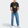 Adidas Футболка Messi Football CNY с рисунком, мужская футболка черного цвета HY1013