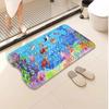 100X40 Extended Bath Mat Environmentally Friendly PVC Bathroom Non- Mat Children's Cartoon Shower Mat