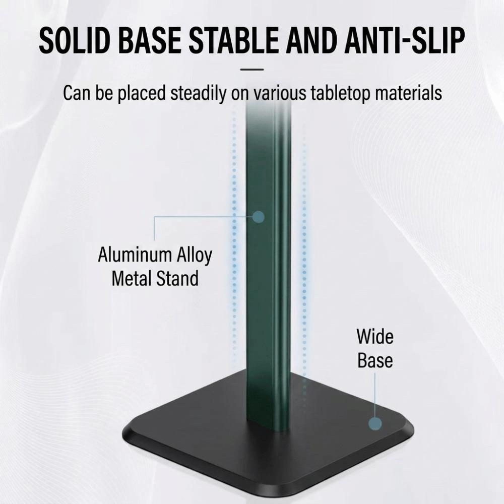 Sturdy Headset Holder Modern Headphones Stand Rack Headphone Stand Workstation