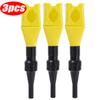 3Pcs Car Refueling Funnel Gasoline Foldable Engine Oil Funnel Tool Plastic Funnel Car Motorcycle Refueling Tool Auto Accessories