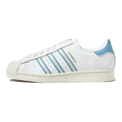 Кроссовки унисекс Superstar White Light Blue Cloud-White Off-White GX9876