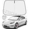 Car Windshield Sun Shade Covers Visors Front Window Sunscreen Protector Parasol Coche For Tesla Model 3 Y Sunshade