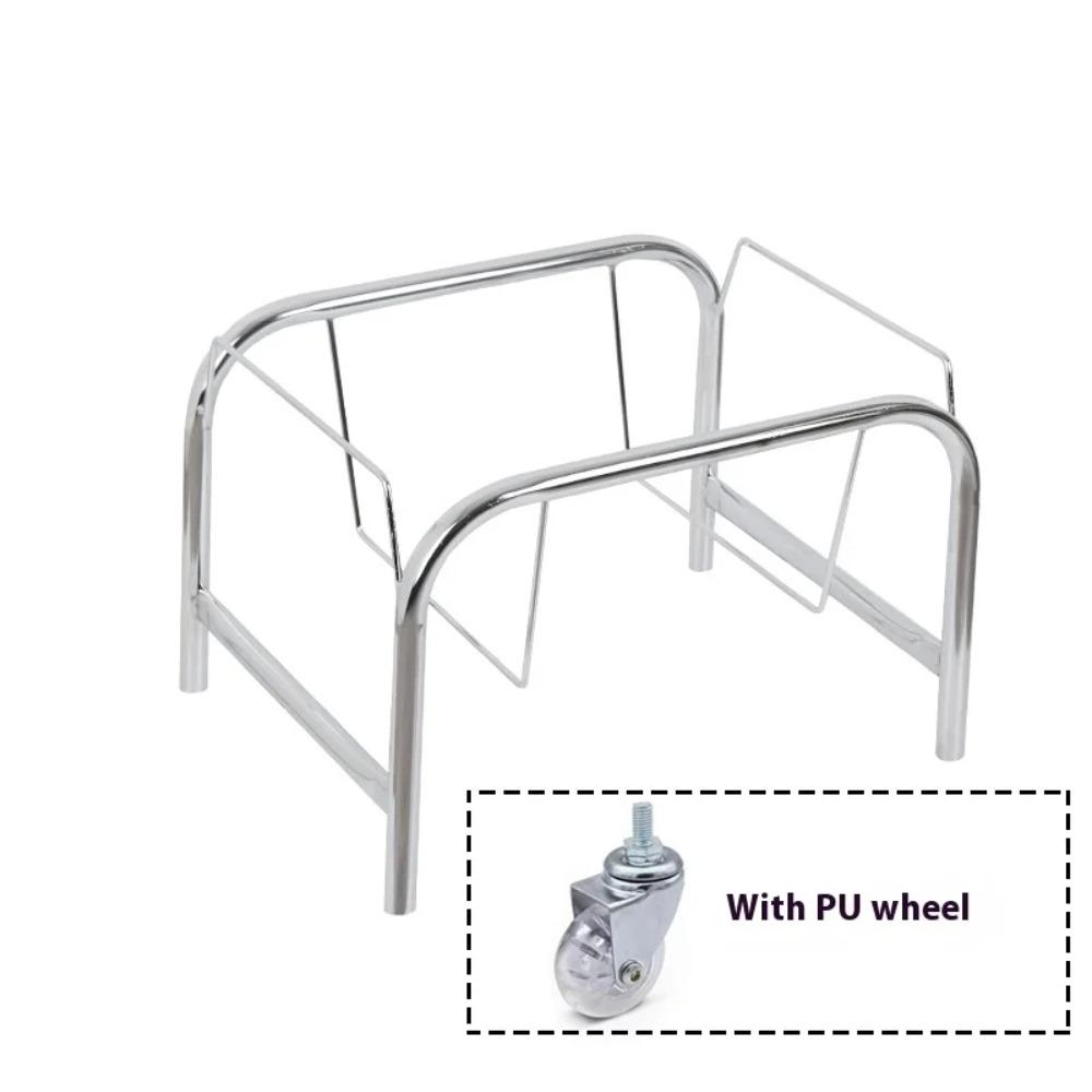 High Load Bearing Mobile Trolley Storage Rack Large Capacity Book Shelf Kitchen