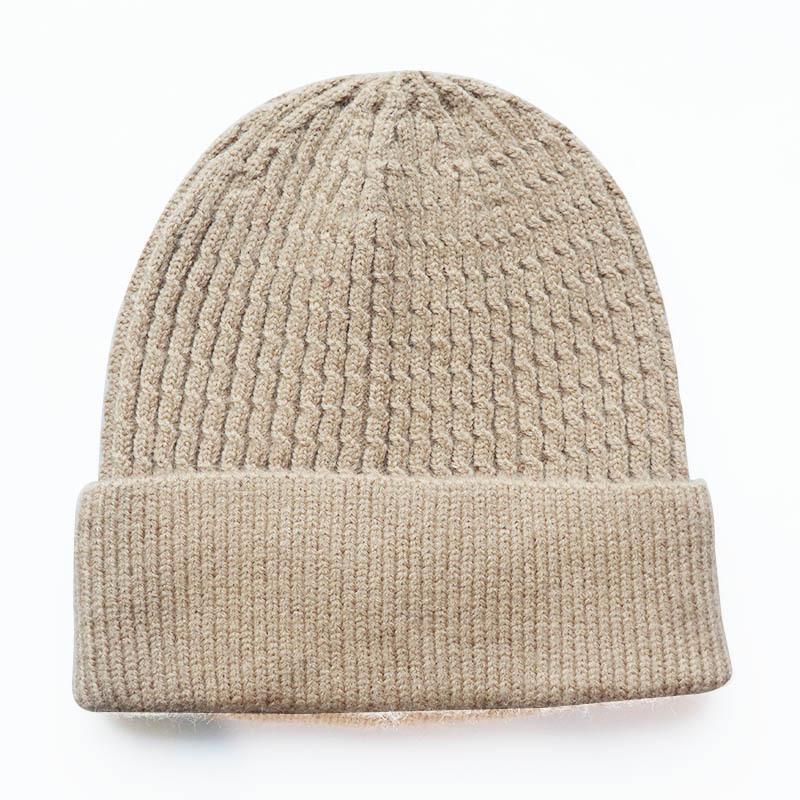 Fashionable classic unisex warm woolen hat, jacquard solid color plain knit hat, cold weather hat, pullover ski hat