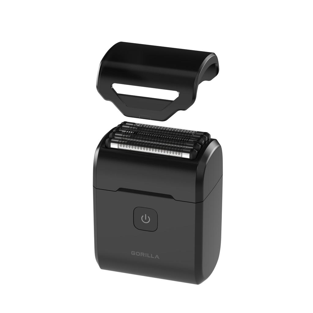 GORILLA Electric Shaver X5 Ultra Lightweight 120g Waterproof Standard IPX7 Small Black 5-Blade Men's GR-T2500BK