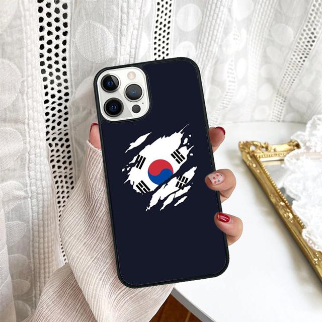 Чехол для телефона с флагом Южной Кореи для Samsung Galaxy S10 S22 S23 S24 Note 10 20 Lite S20 Plus S21 Ultra Задняя крышка