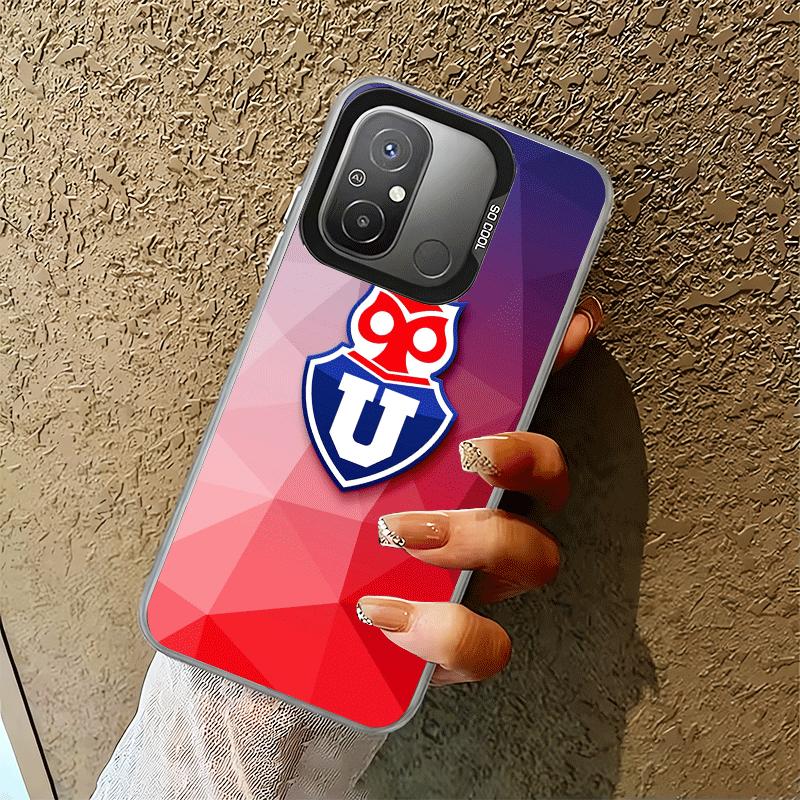 Chile U-University Logo Shockproof Phone Case for Xiaomi Poco X7 X6 X5 X3 Pro F7 Ultra M8 Redmi 15C 15 14C 13C 12C 10C 13 12 10