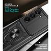 Ударопрочный чехол Armor для Samsung Galaxy Z Fold 6 5 4 3 5G защитный чехол с кольцом магнитный держатель бизнес полная защита чехол