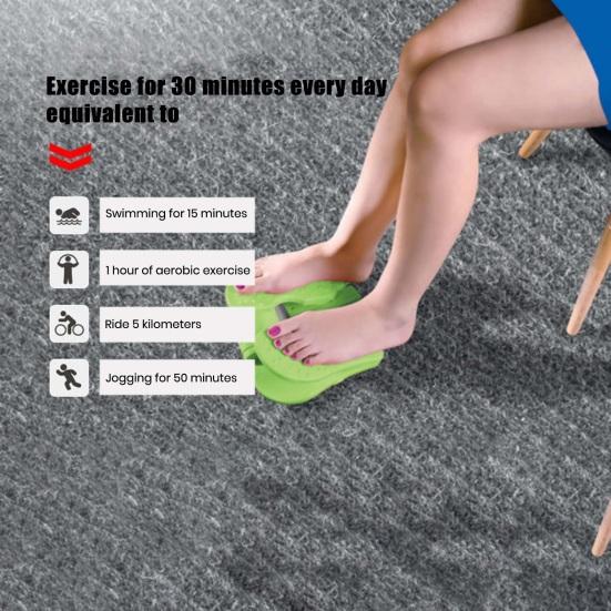 Мини-педальный тренажер, складной тренажер для растяжки икр ног, массаж стоп, физиотерапия мышц ног, портативный степпер под столом