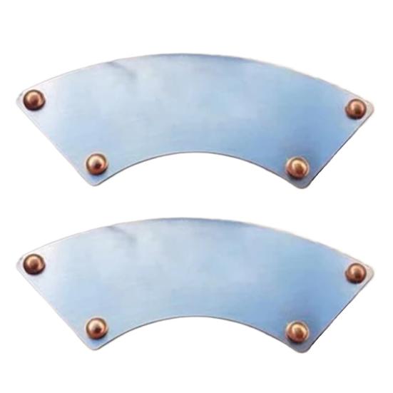 1/2Pcs Portable Beard Protector Metal Mustache Drinking Protector Protect Mustache from Beer Coffee Tea Beverage Drinks Water Cup Mug Mustache Guard